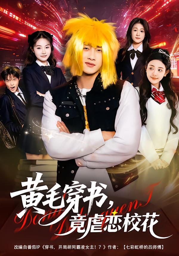 The blond-haired boy transmigrates into a book and unexpectedly falls in love with the school beauty.